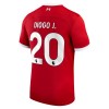 Camiseta de fútbol Liverpool 2023-24 Diogo J 20 Primera Equipación - Hombre